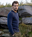 Fisherman out of Ireland FISHERMAN Wollen trui BEN INDIGO OLIVE pure lamswol