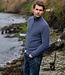 Fisherman out of Ireland FISHERMAN Wollen schipperstrui PETE DENIM merino lamswol