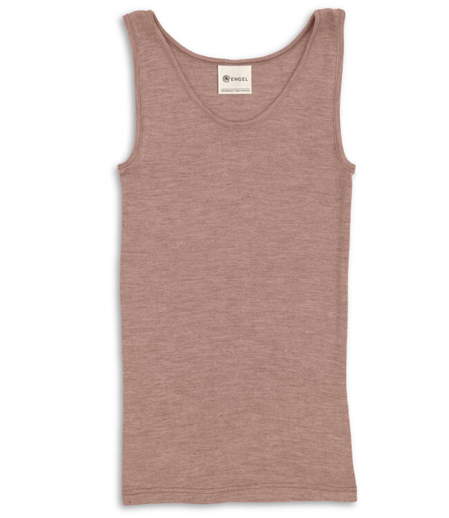 ENGEL Wol zijde HEMD dames DUSTY ROSE wollen ondergoed
