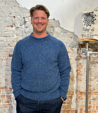 Fisherman out of Ireland FISHERMAN wollen trui van pure merino JOEP DENIM