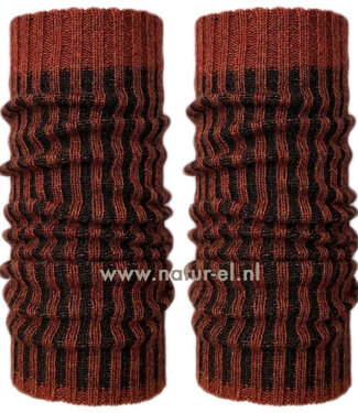 De Colores DE COLORES 100% baby alpaca BEENWARMERS TWO TONE roest 48
