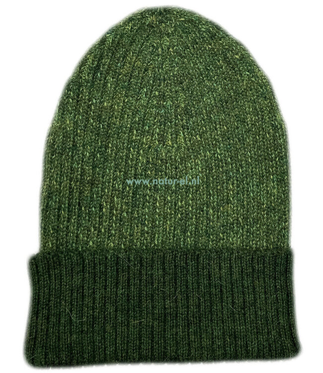 DE COLORES 100% baby alpaca MUTS TWO TONE groen 66