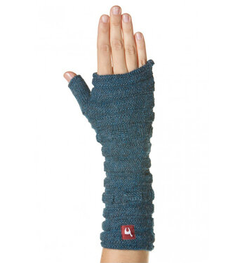 Apu Kuntur APU KUNTUR Polswarmers 100% baby alpaka alpaca ESPIGA BLAUW