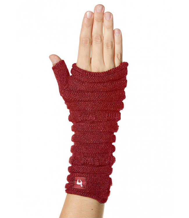 APU KUNTUR Polswarmers 100% baby alpaka alpaca ESPIGA ROOD