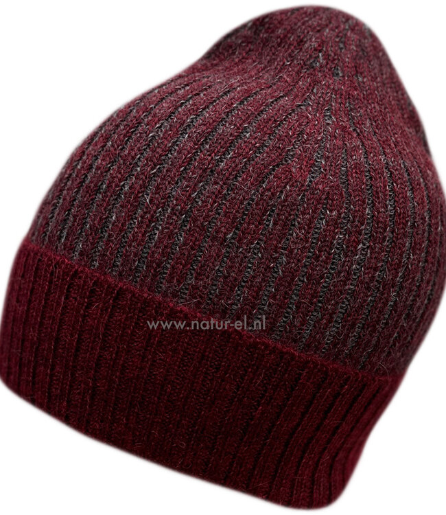 DE COLORES 100% baby alpaca MUTS TWO TONE rood 47