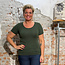 ENGEL puur wollen shirt korte mouw dames FOREST LIMITED