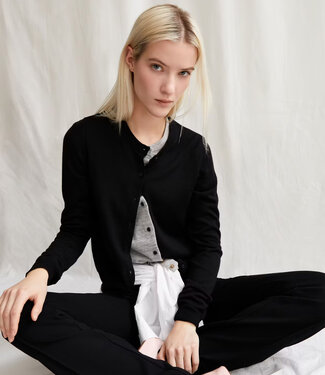 ARMEDANGELS ARMEDANGELS wollen vestje OPHALIAA BLACK pure merino
