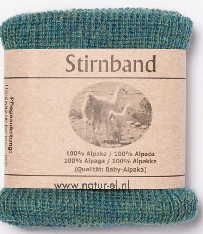 DE COLORES wollen oorwarmers UNI van 100% alpaca GLETCHER 80