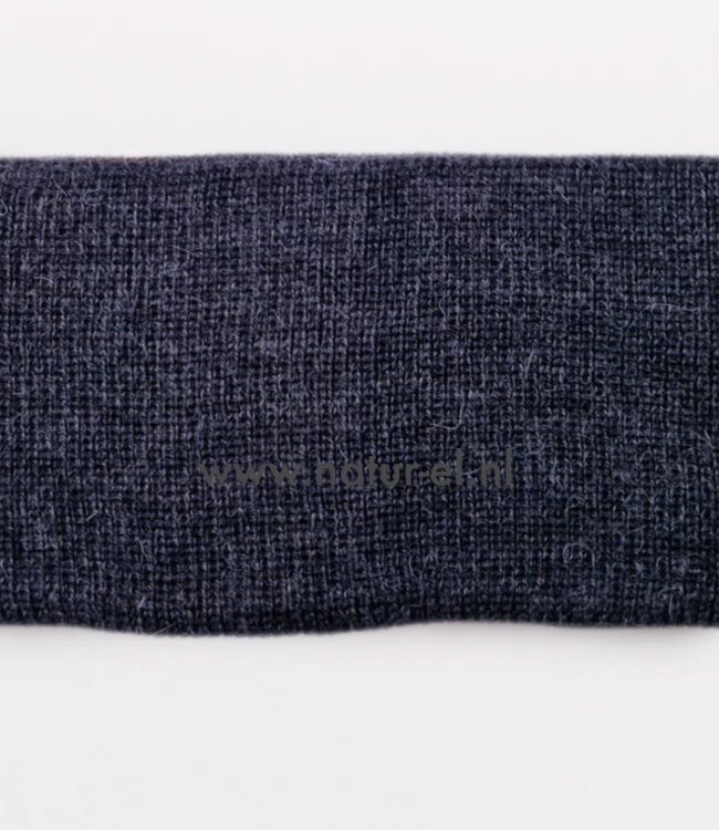 DE COLORES wollen oorwarmers UNI van 100% alpaca ANTRACIET 14