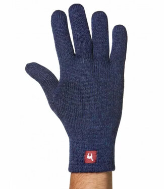 Apu Kuntur APU KUNTUR wollen handschoenen 100% alpaca UNI BLAUW