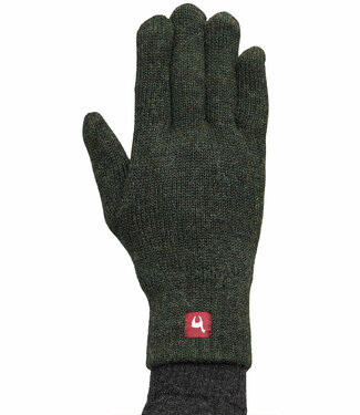 Apu Kuntur APU KUNTUR wollen handschoenen 100% alpaca UNI GROEN