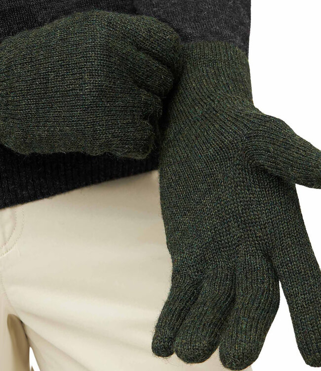 APU KUNTUR wollen handschoenen 100% alpaca UNI GROEN