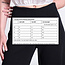 JAN 'N JUNE  bootcut broek KOHRA BLACK biologisch katoen