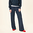 LIVING CRAFTS relax broek met wijde pijpen DANI BLUE