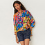 SKFK 3/4 mouw blouse MATTINA GREMS met print van ecovero