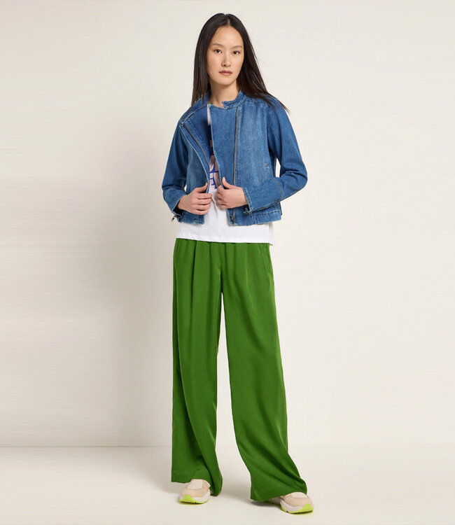 LANIUS a-symmetrisch spijkerjasje JUUL van biologisch katoen