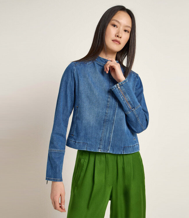 LANIUS a-symmetrisch spijkerjasje JUUL van biologisch katoen