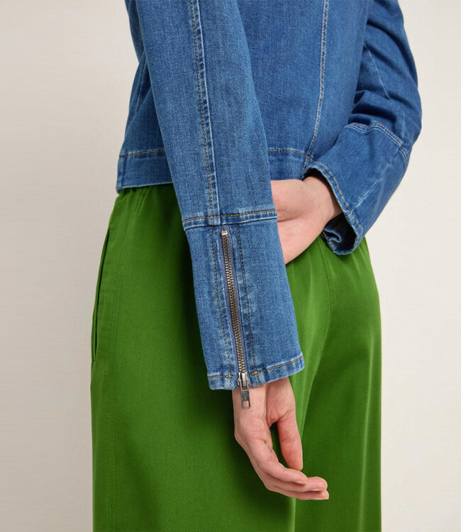 LANIUS a-symmetrisch spijkerjasje JUUL van biologisch katoen