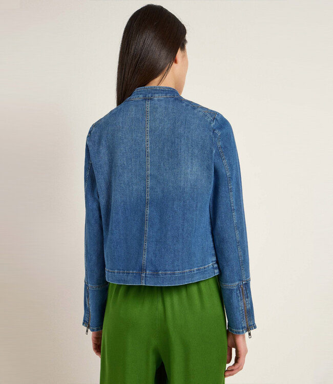 LANIUS a-symmetrisch spijkerjasje JUUL van biologisch katoen