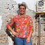 Madness MADNESS blouse met print SUSE CAYENNE biologisch katoen