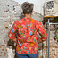 MADNESS blouse met print SUSE CAYENNE biologisch katoen