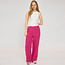 MAZINE linnen broek RITA FUCHSIA met wijde pijpen