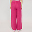 MAZINE linnen broek RITA FUCHSIA met wijde pijpen