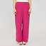 MAZINE linnen broek RITA FUCHSIA met wijde pijpen