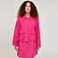 MAZINE linnen blouse jasje JELKA FUCHSIA