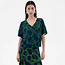 THINKING MU blouse LIBELULA LEAF ecovero