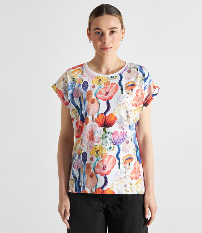 DEDICATED shirt VISBY FANTASY biologisch katoen
