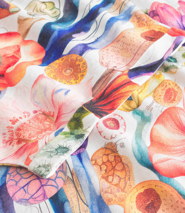 DEDICATED shirt VISBY FANTASY biologisch katoen