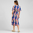 DEDICATED midi jurk KALLVIK TROPICAL met ceintuur ecovero