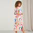 DEDICATED midi jurk KALLVIK SUMMER met ceintuur ecovero