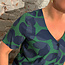 THINKING MU blouse LIBELULA LEAF ecovero