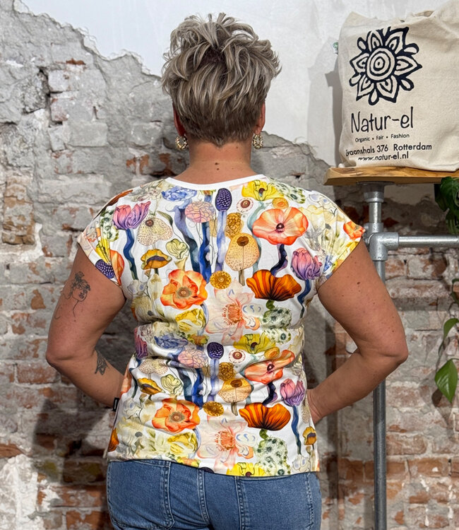 DEDICATED shirt VISBY FANTASY biologisch katoen