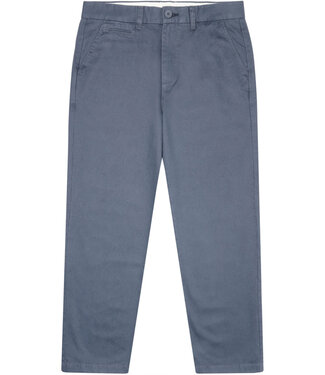 KnowledgeCottonApparel Chino broek FLINT INDIGO biologisch katoen twill KCA