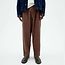 THINKING MU THINKING MU gestreepte broek LUC BROWN biologisch katoen