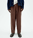 THINKING MU gestreepte broek LUC BROWN biologisch katoen