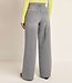LANIUS mid waist spijkerbroek RIFKA GREY met wijde pijpen