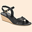 EL NATURALISTA elegante sandaal met sleehak GAIA BLACK