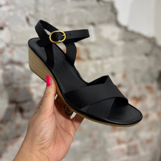 El Naturalista EL NATURALISTA elegante sandaal met sleehak GAIA BLACK