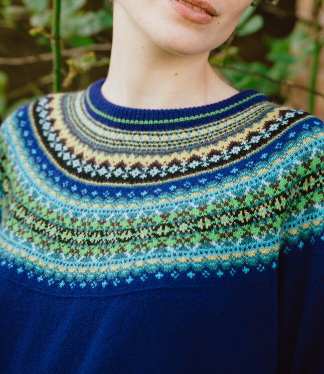 ERIBÉ merino wollen ALPINE TRUI met angora SIRIUS