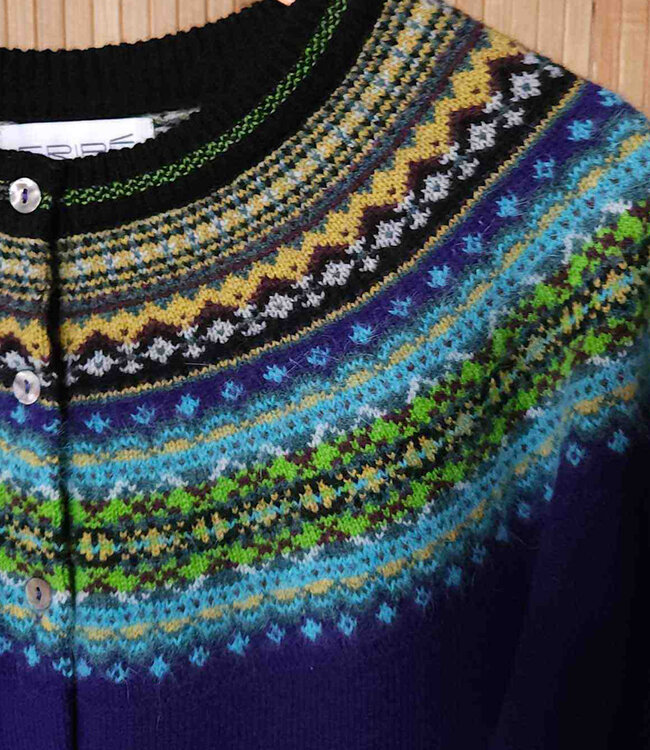 ERIBÉ merino wollen ALPINE VEST met angora SIRIUS