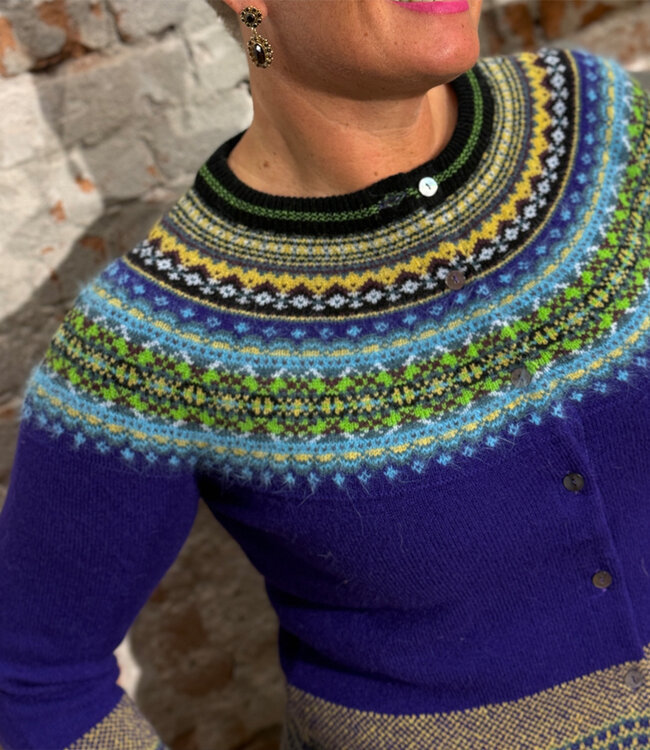 ERIBÉ merino wollen ALPINE VEST met angora SIRIUS