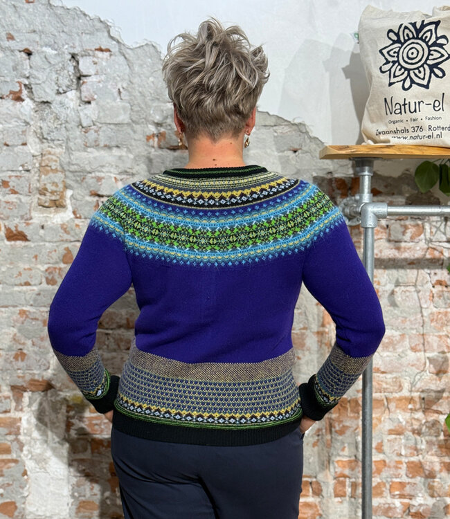 ERIBÉ merino wollen ALPINE VEST met angora SIRIUS