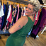 THINKING MU jumpsuit ADRIANA DILL 100% cupro