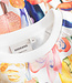 DEDICATED sweater FANTASY FLOWERS van biologisch katoen