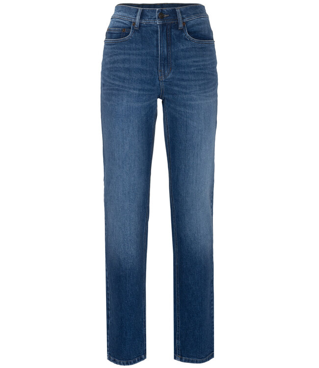 LIVING CRAFTS 5-pocket spijkerbroek NESSA DARK BLUE