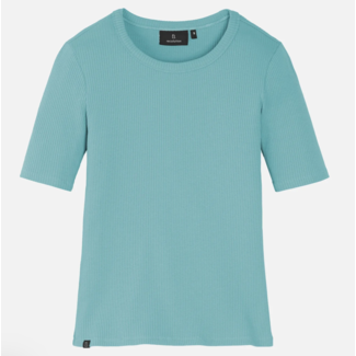 Recolution RECOLUTION basic rib shirt  DAPHNE LAKE biologisch katoen